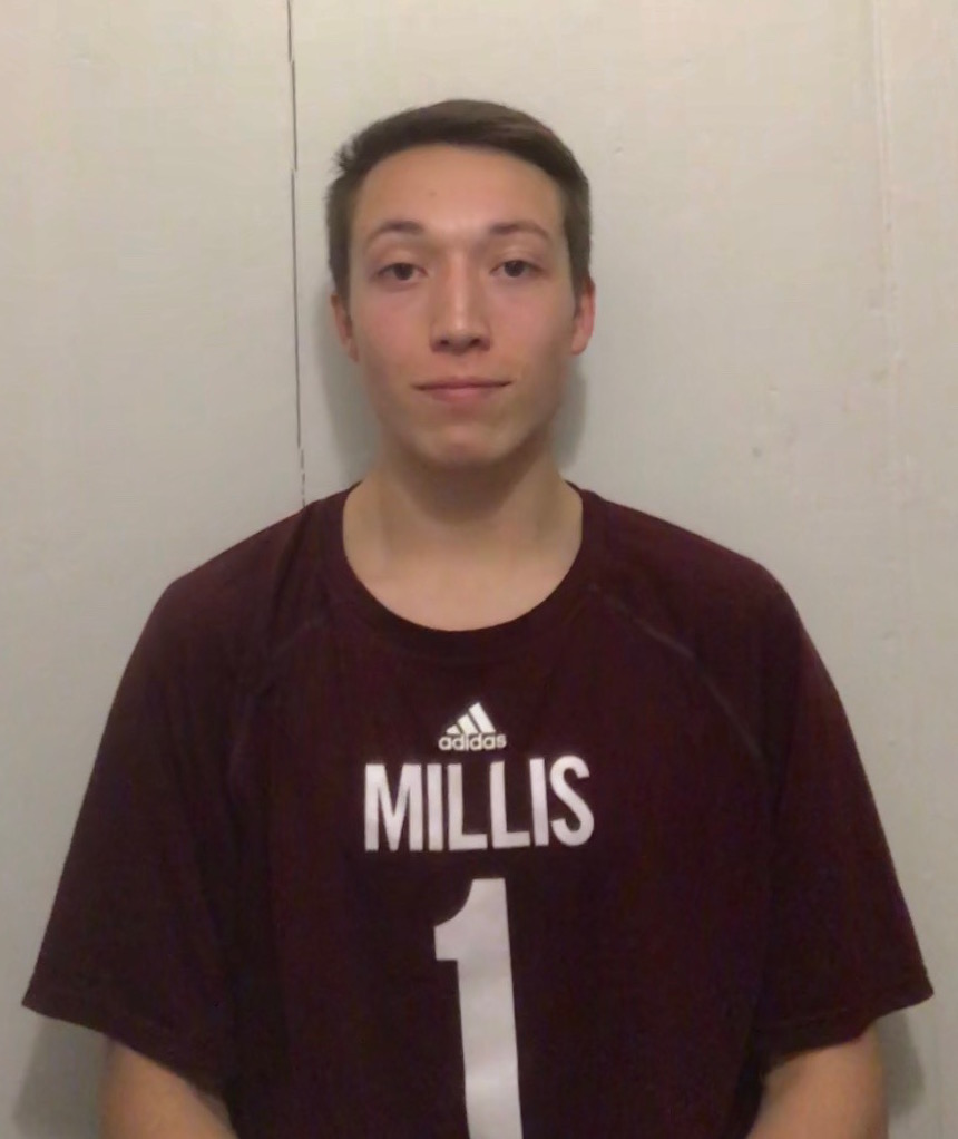 Despite being relatively new to volleyball, senior Ben Clark is an asset to the Millis team.