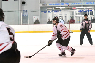 With hip surgery under his belt, senior Conner Heffernan has been making physical strides in order to help his Holliston Hockey team.