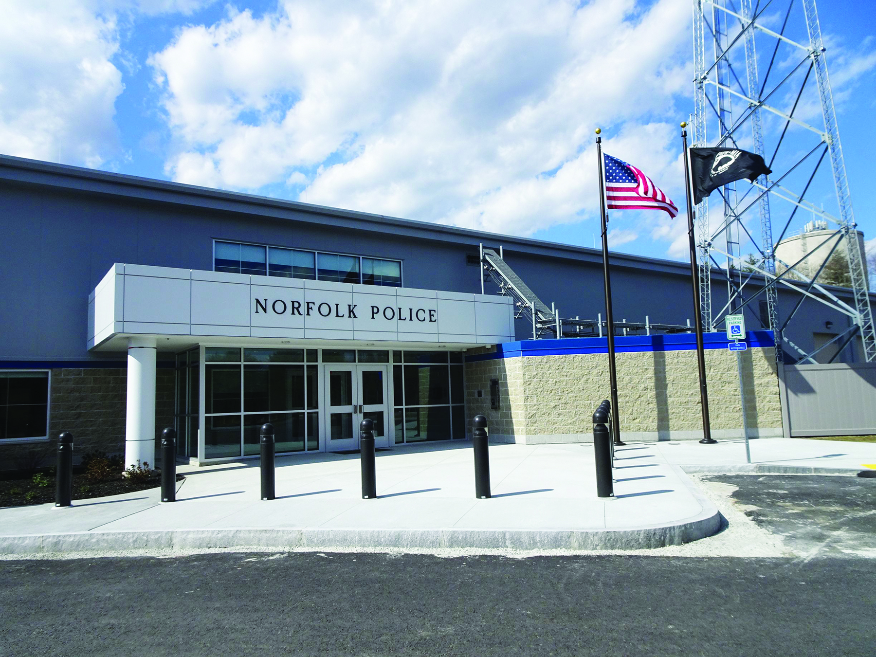 Norfolk’s new police station and dispatch center.