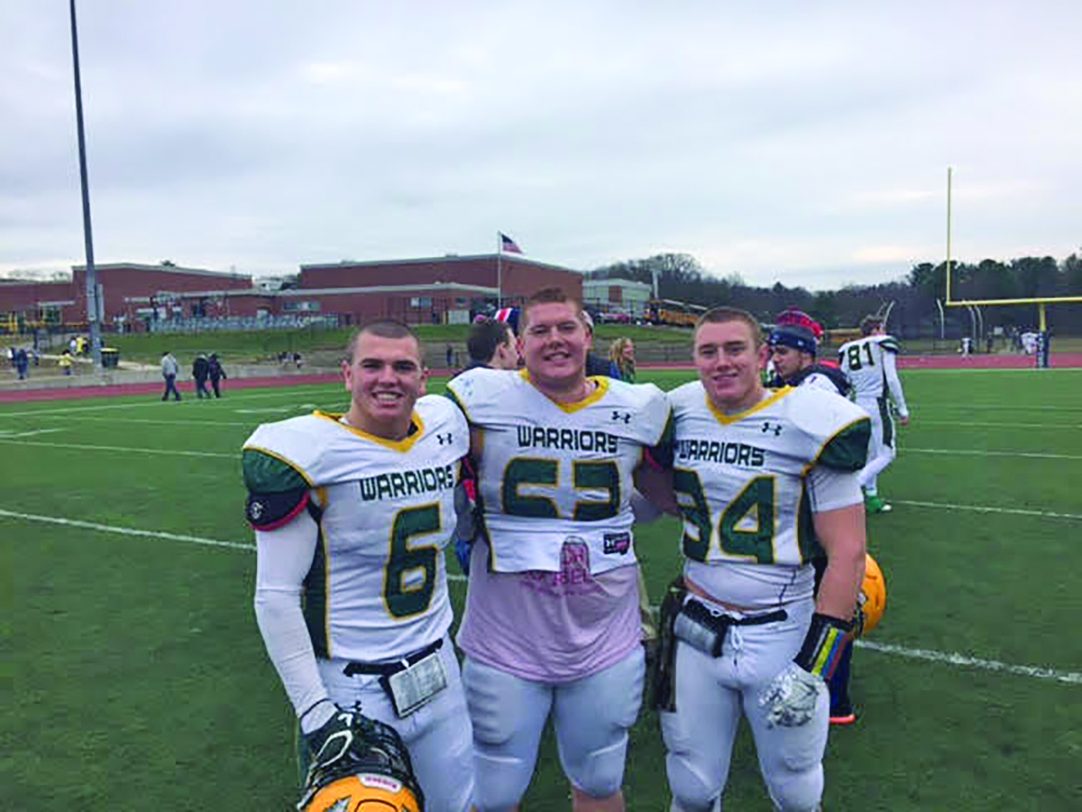 (l to r) John DeLuca, Paul Macrina, and Brett Mazur.