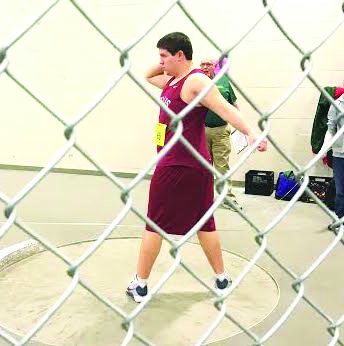 Ethan Lazare might have been a latecomer to throwing the shot put, beginning as a junior, but the now-senior put a lot of effort into his technique, leading him to win the Tri Valley League Title this year.