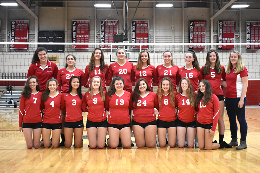 Holliston volleyball took a beating last year, but with all the players opting to participate in club play, the team has improved so much they’ve already beat last year’s scores.