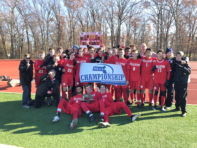 Under the tutelage of Coach Jay Dupuis, Holliston Boys Soccer has seen Division 3-South Tournament play. This year, with strength and experience on their side, they took the title.