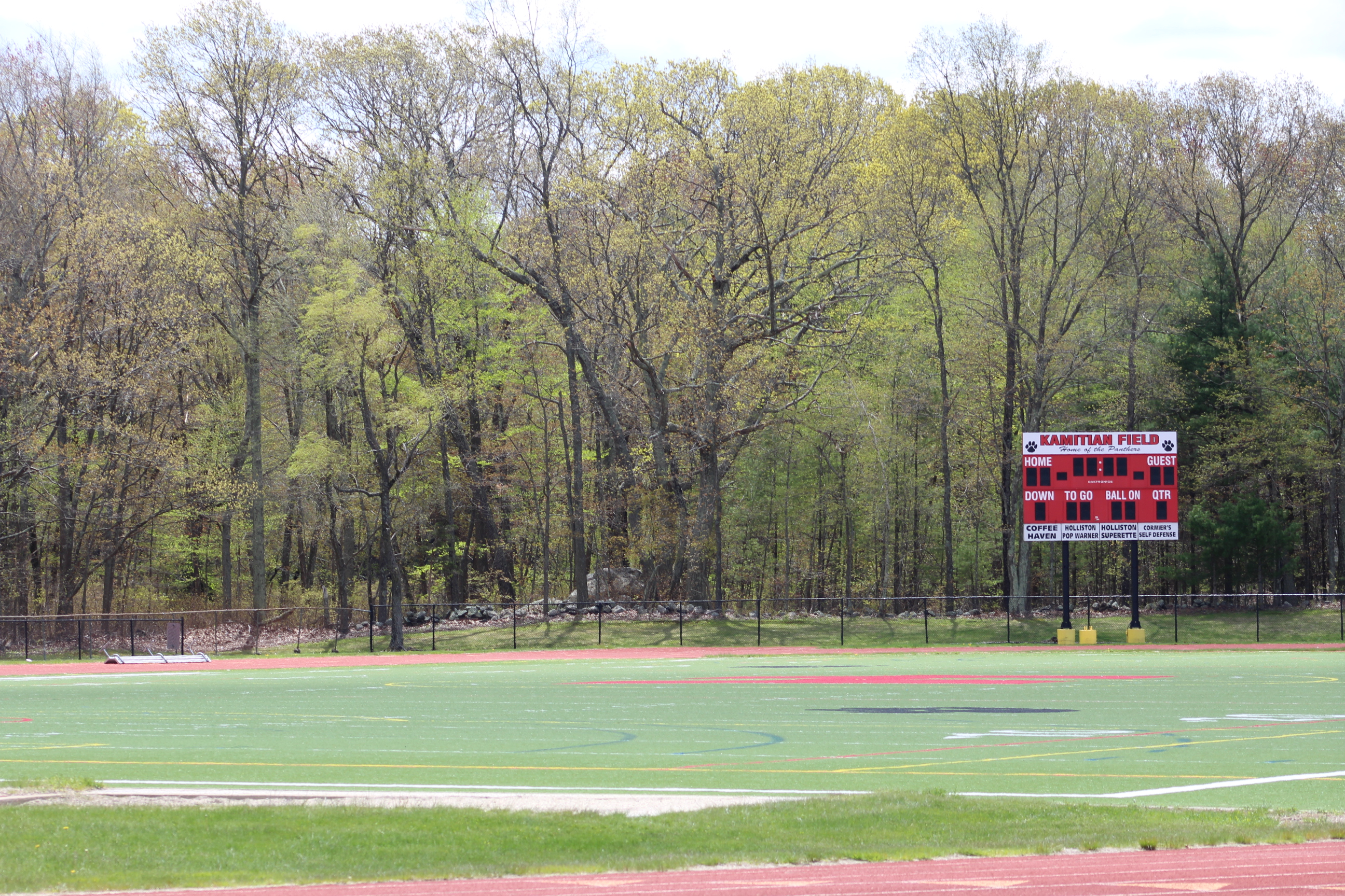 Covid-19 put a kibosh on Holliston’s Ultimate Frisbee season this year, but athletes are making the best of it.