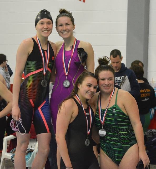 (l to r) Fahra Wichard,  Callie Sullivan (top);  Samantha DeWitt,  Samantha Nasson  (bottom).