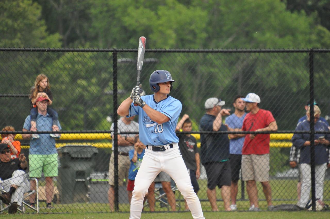 Franklin High School senior Jack Nally will take his strong work ethic to Wesleyan this fall, where he plans to play both football and baseball. Contributed photo