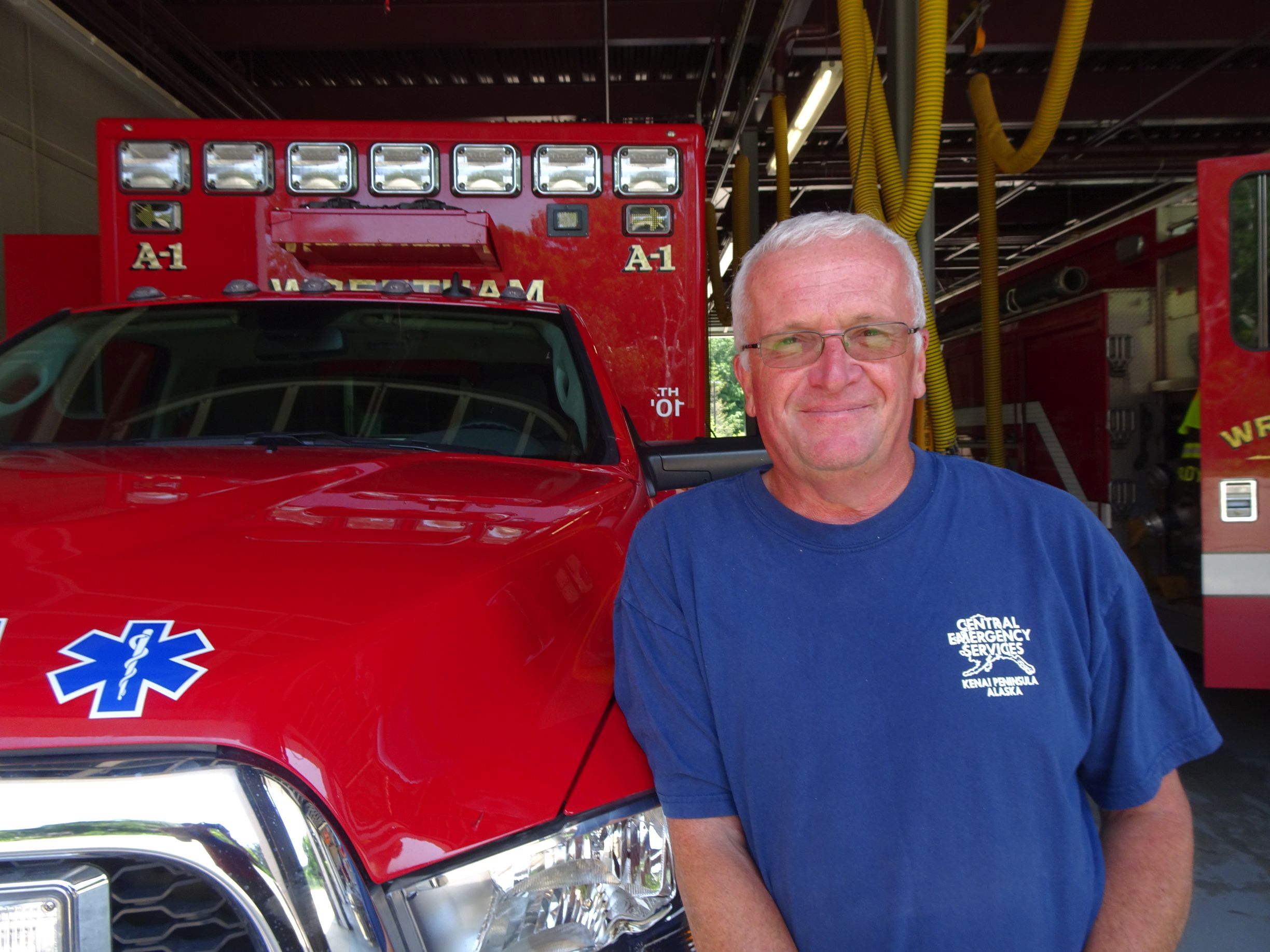 Jay McMorrow, retired Fire Chief.