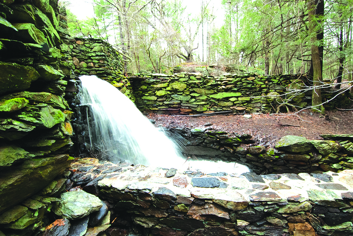 The sanctuary, located at 280 Eliot Street in Natick, is known for its breathtaking water scenes, including waterfalls created by mill dams.