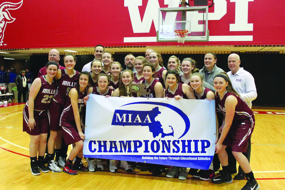 Millis Girls Basketball took the Division 4 Sectional Championship for the fifth time this year, falling just shy of the state championship.