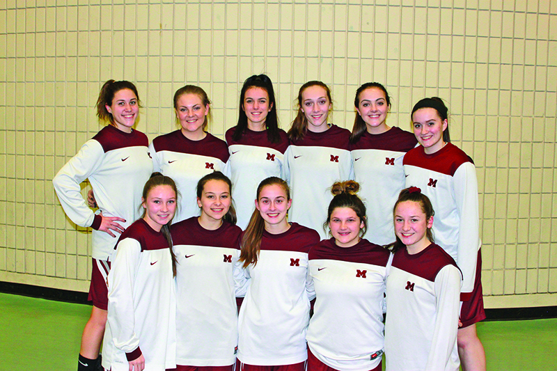 The Millis Mohawks girls’ basketball team earned an early spot in the Division Four playoffs this season.