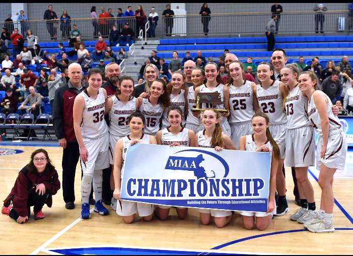 Millis girls’ hoop might not have snagged a state title this year, but they set records nevertheless, winning a Tri Valley League championship for the first time in Millis’ basketball history and compiling a record of 23-2.